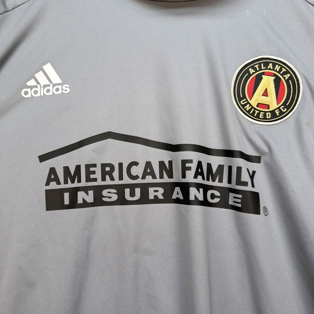 Atlanta United FC Adidas‎ Pullover Windbreaker Jacket Men's 3XL